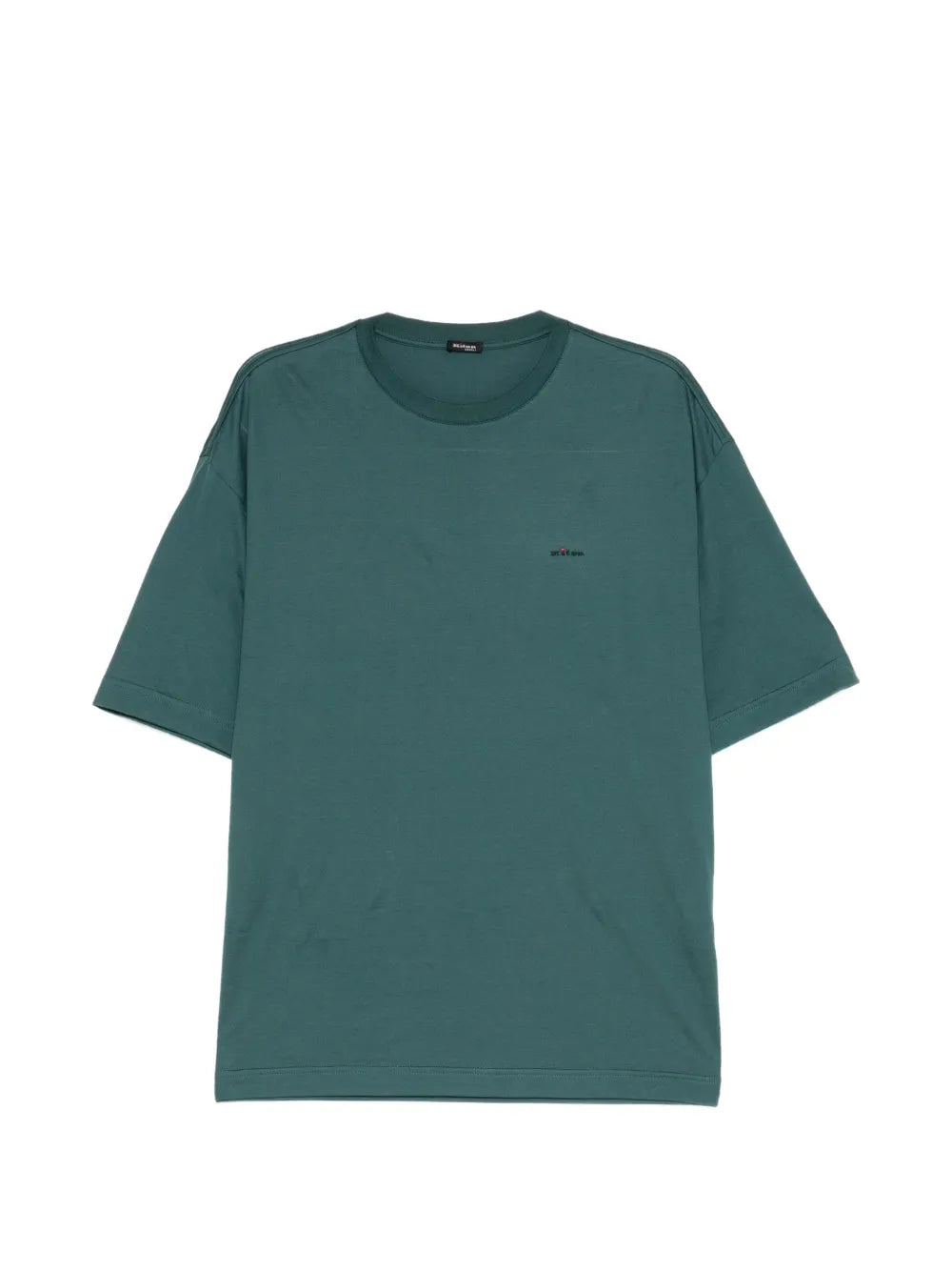 logo-embroidered T-shirt