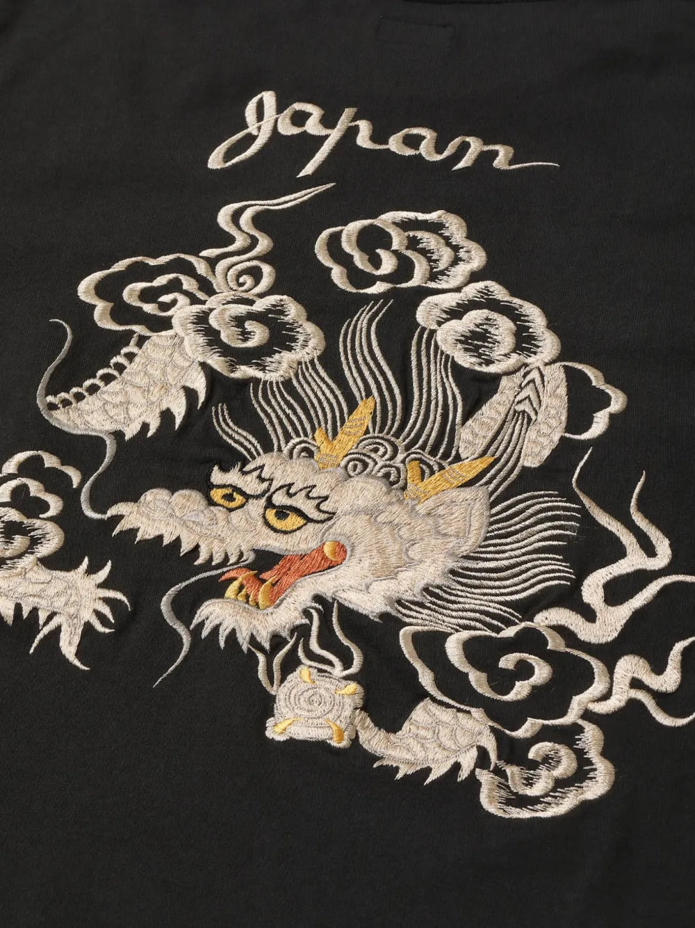 Suka dragon-embroidered T-shirt
