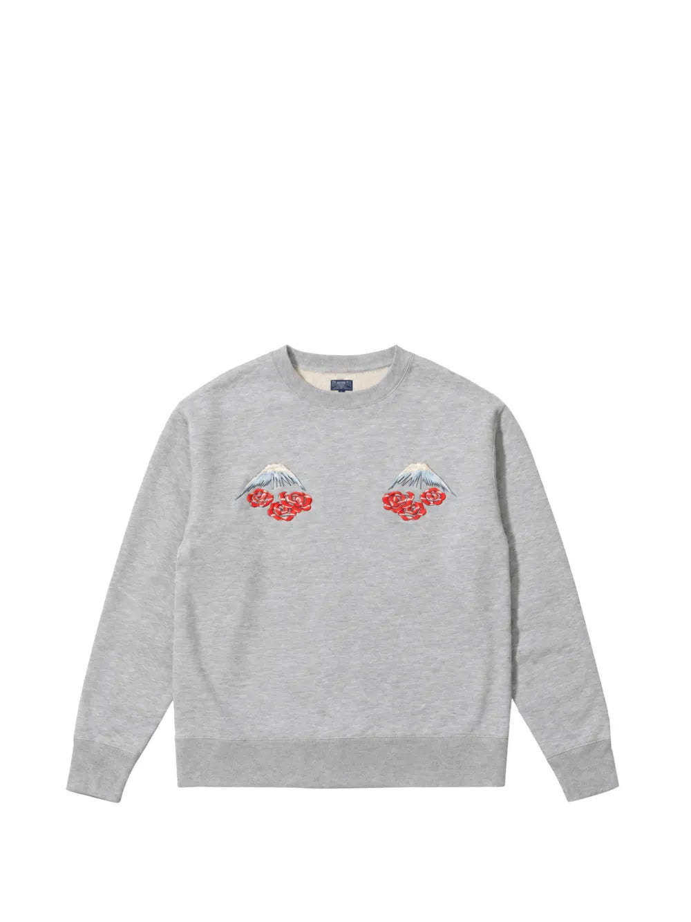embroidered crew-neck sweatshirt