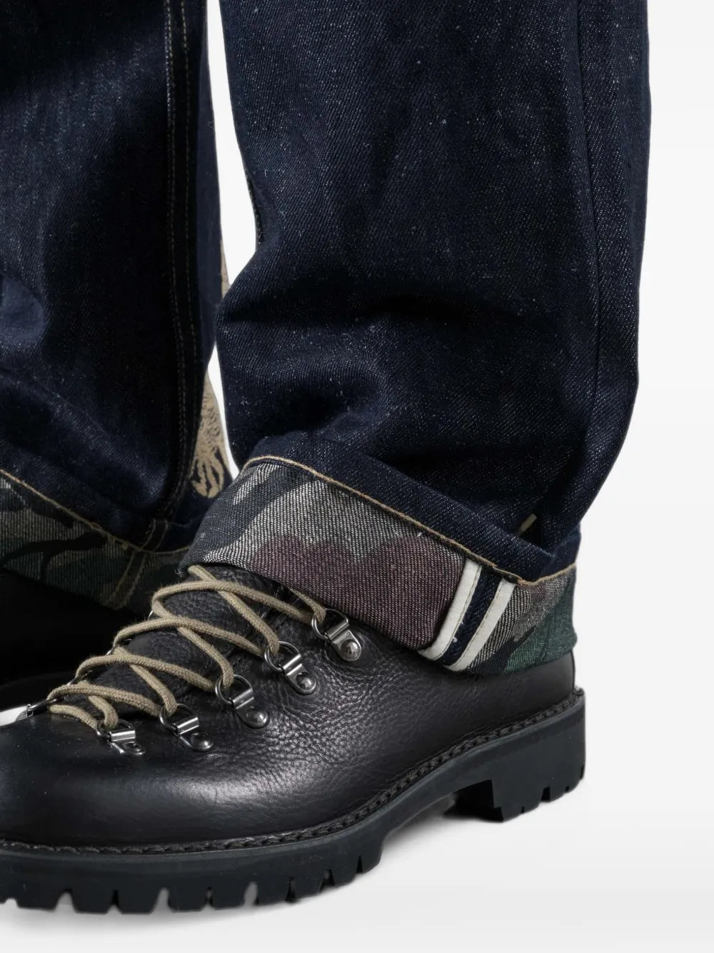 dragon-embroidered jeans