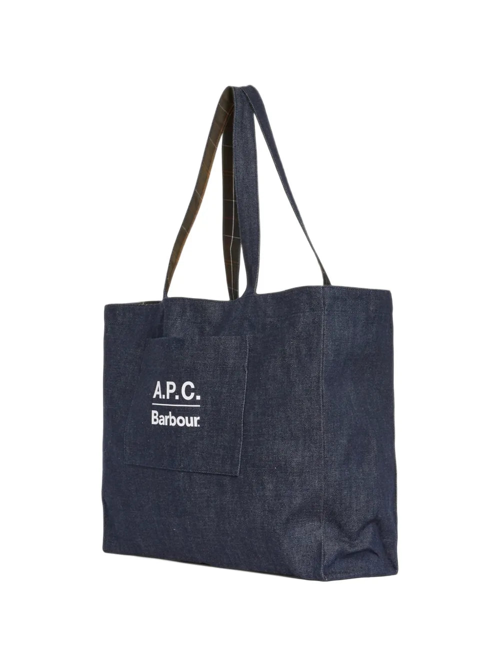  x A.P.C logo-print reversible shoulder bag