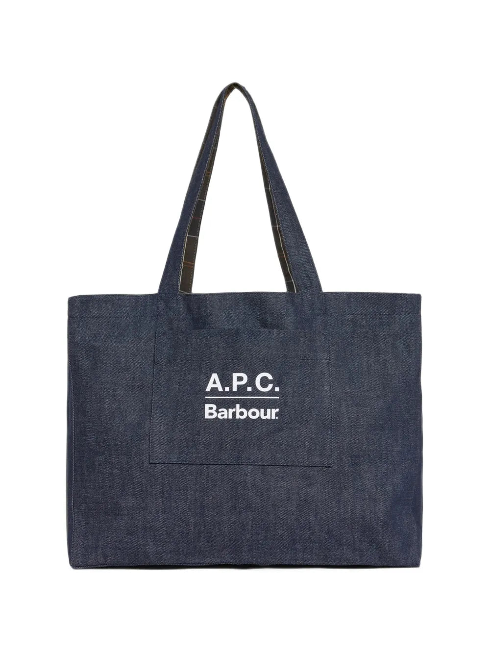 x A.P.C Logo-Print Reversible Shoulder Bag