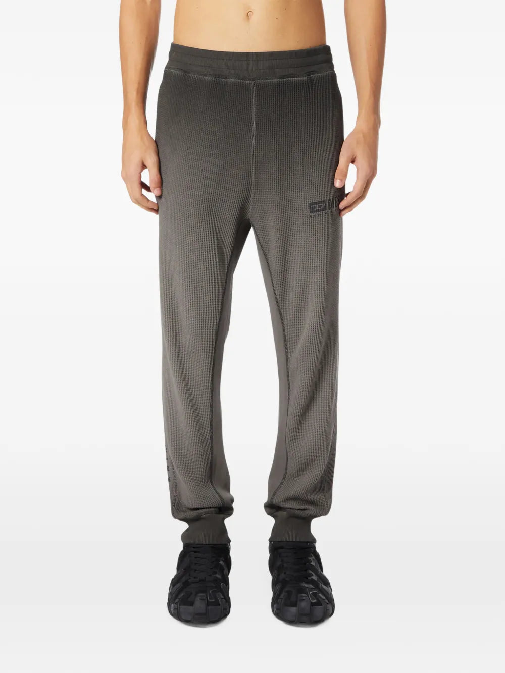 logo-print track pants