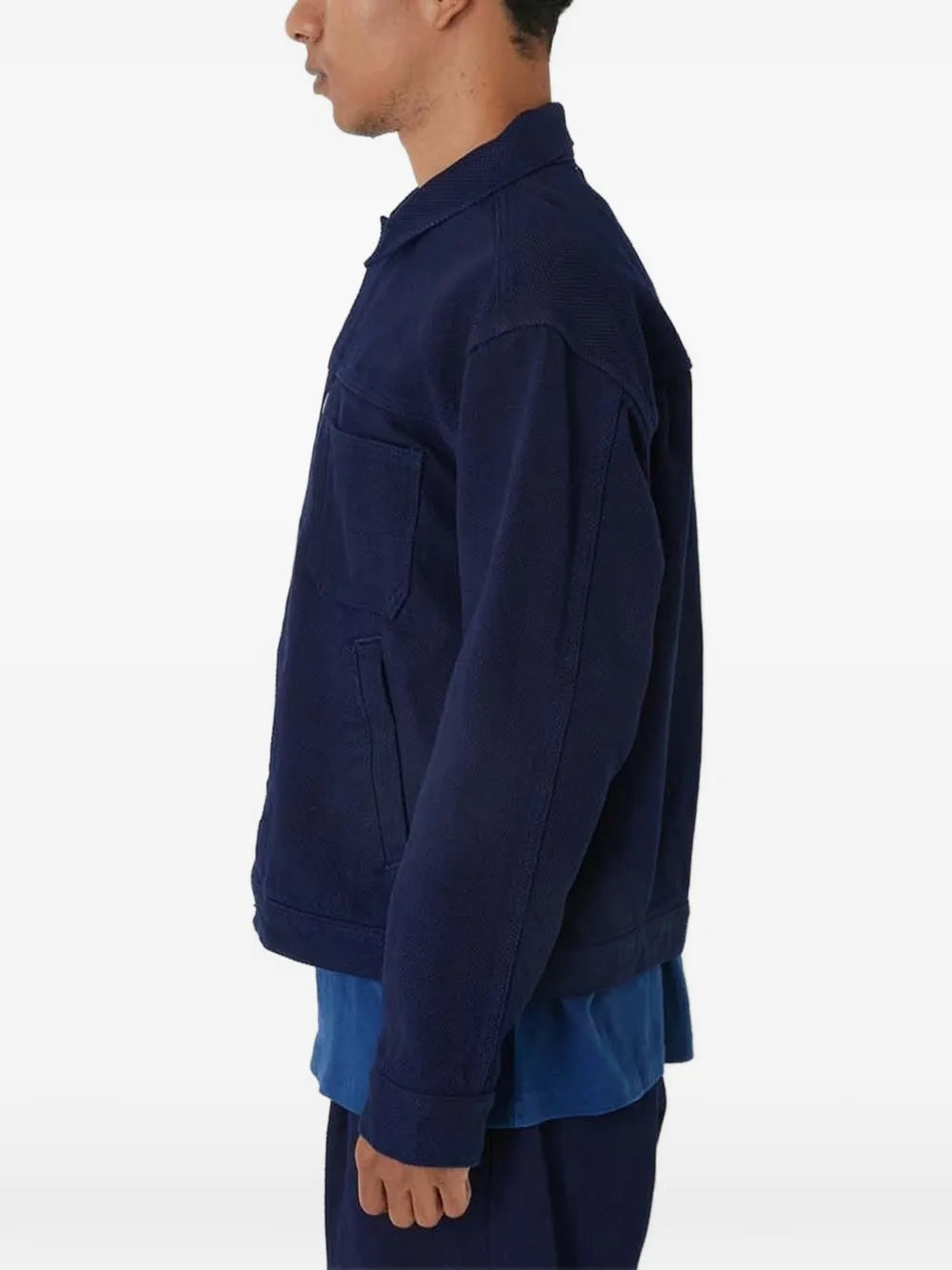 button-up cotton jacket