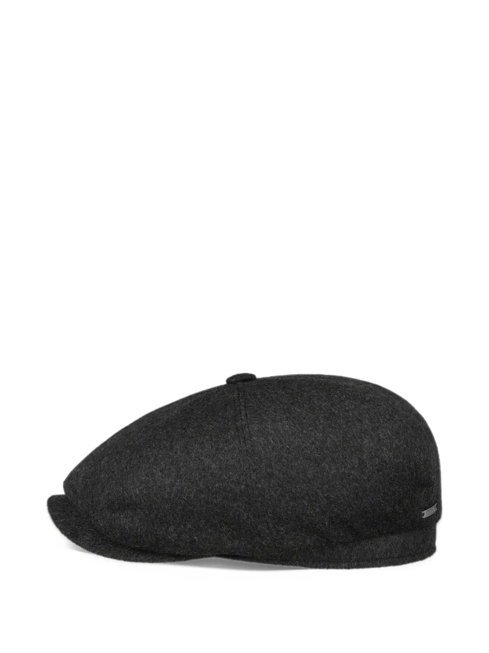 button-topped flat cap