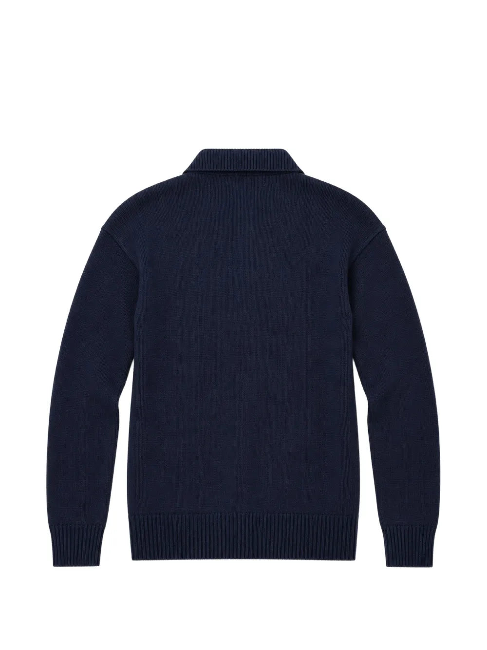 button-up chest-pocket cardigan