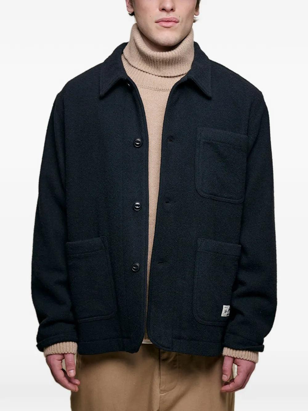 button-up shirt jacket