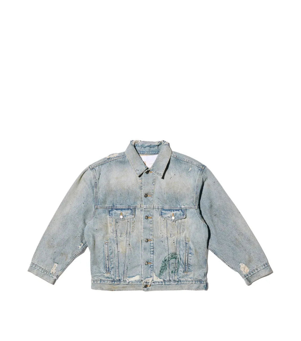Athenians oversized denim jacket