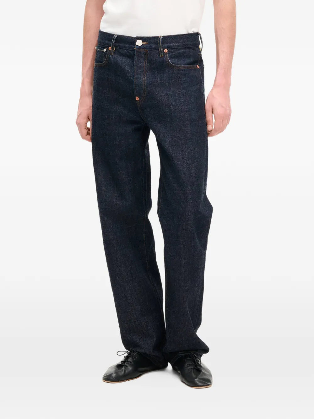 KENZO Tulip straight-fit denim jeans