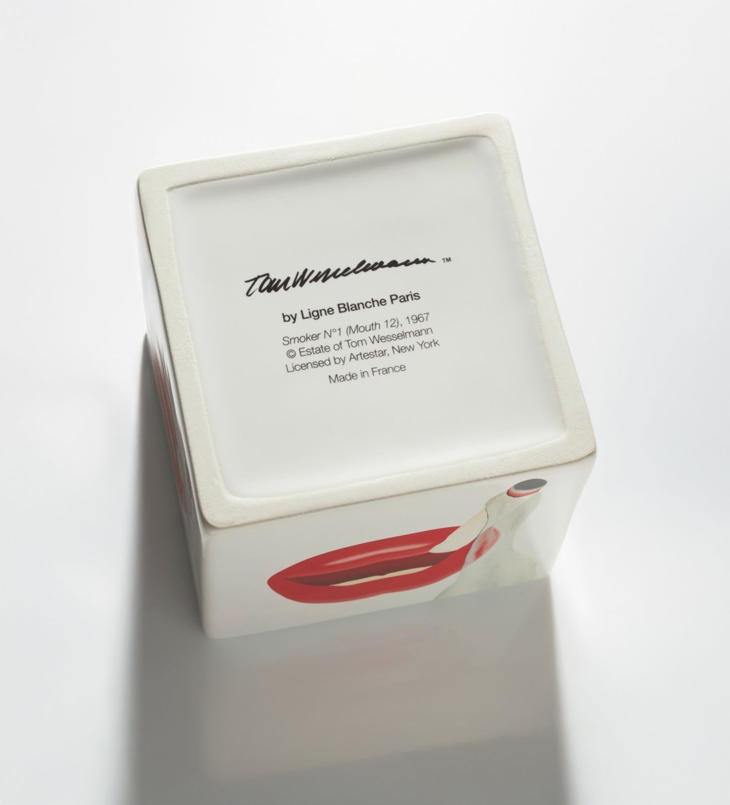 Tom Wesselmann Square Perfumed Candle "Smoker N°1"