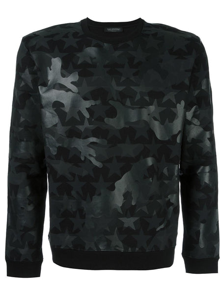 Valentino camo sweatshirt sale