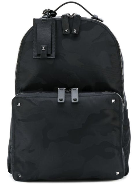 Camouflage Backpack Black