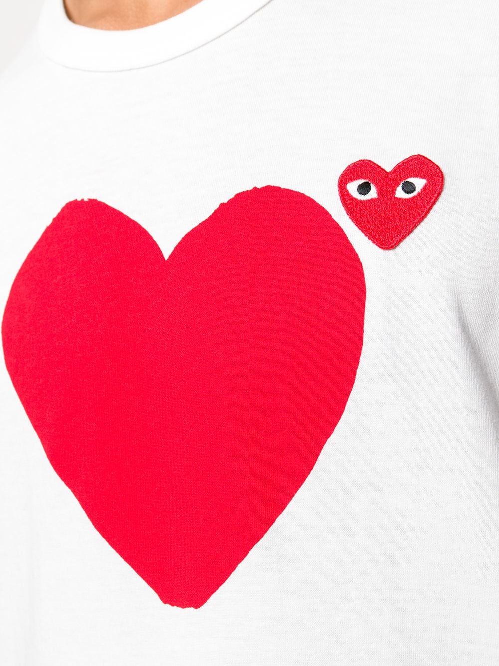 Logo Heart Printed T-Shirt
