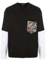 Contrast Long Sleeve T-shirt