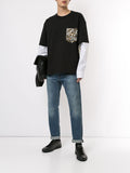 Contrast Long Sleeve T-shirt