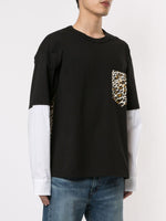 Contrast Long Sleeve T-shirt