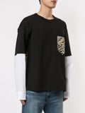 Contrast Long Sleeve T-shirt