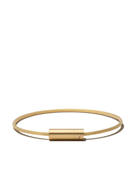 18Kt Yellow Brushed Gold 11 Grammes Cable Bracelet