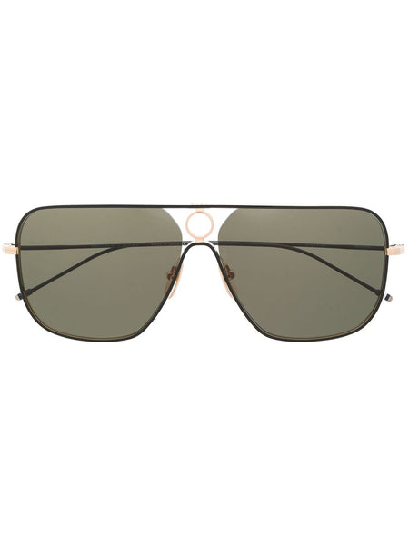 Pilot-Frame Sunglasses
