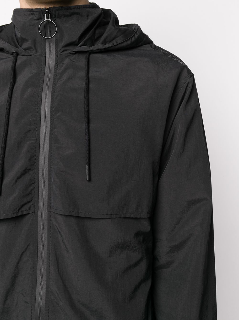Drawstring Hooded Jacket
