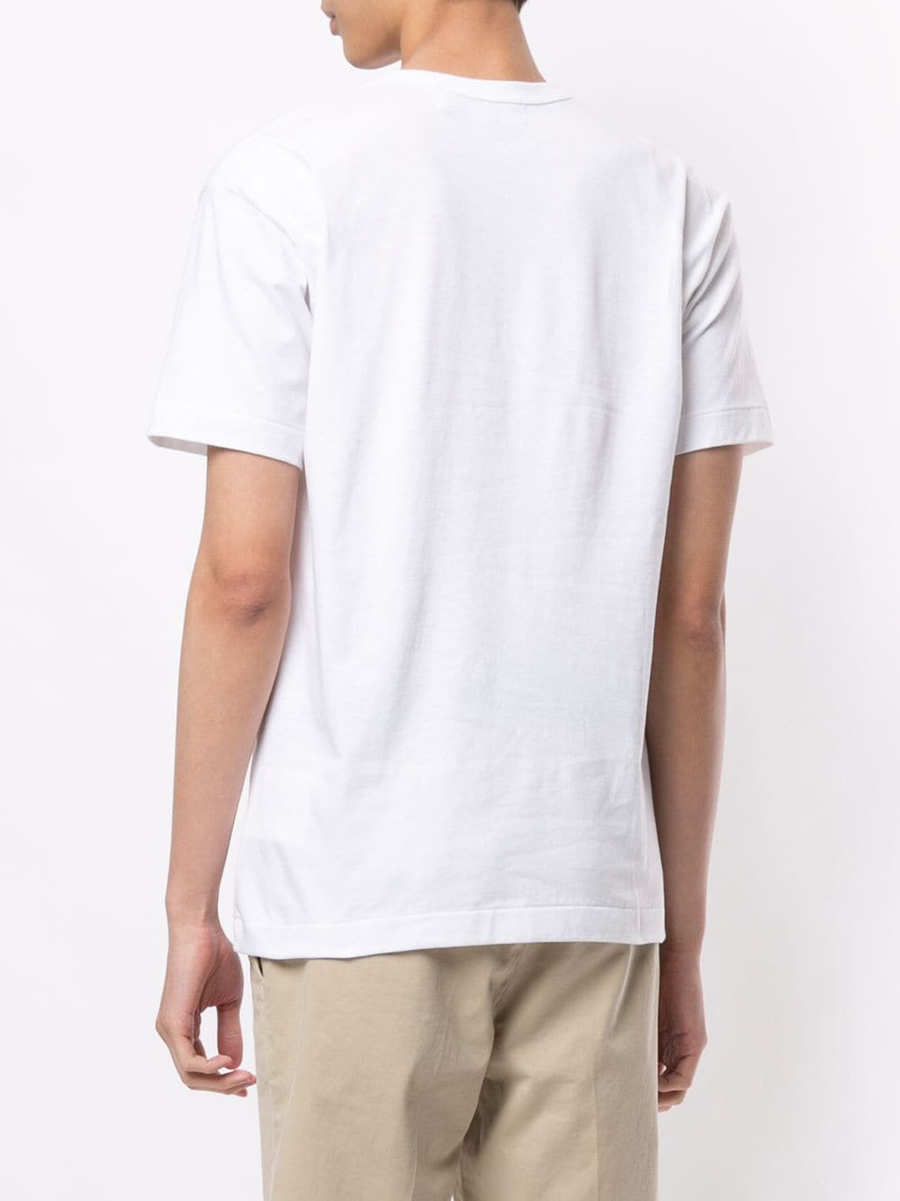 Short Sleeve Heart Print T-Shirt