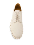Rockstud Leather Derby Shoes