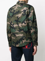 Embroidered Camouflage Shirt