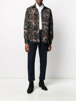 Camouflage Star-Print Jacket