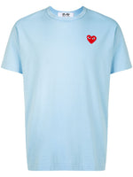 Embroidered Heart Patch T-Shirt