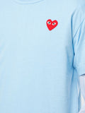 Embroidered Heart Patch T-Shirt