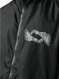 Reversible Warped Logo Jacket