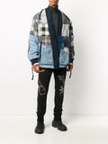 Patchwork Bomber Jacket