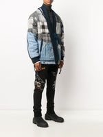 Patchwork Bomber Jacket