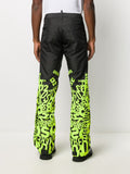Graphic Print Trousers