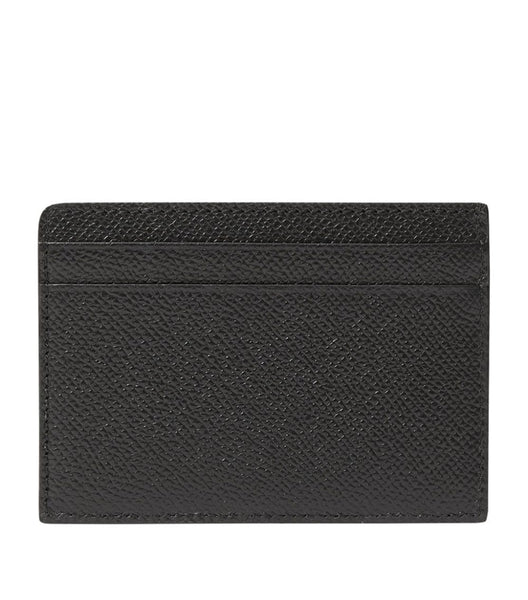 Burberry - Icon-stripe Grained Leather Card Holder
