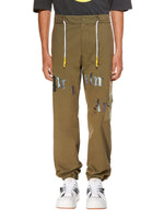 Logo-Print Cargo Trousers