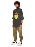 Logo-Print Cargo Trousers