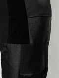 Patchwork Straight-Leg Trousers