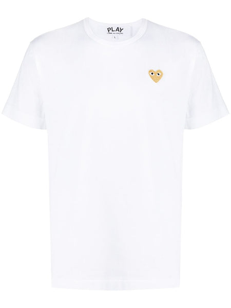 Embroidered Logo Cotton T-Shirt