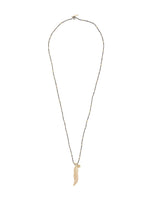 Bead-Chain Pendant Necklace