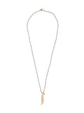 Bead-Chain Pendant Necklace
