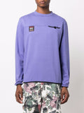 Graphic-Print Cotton Jumper