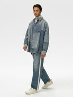 Patchwork Denim Shirt