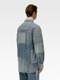 Patchwork Denim Shirt