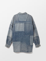 Patchwork Denim Shirt