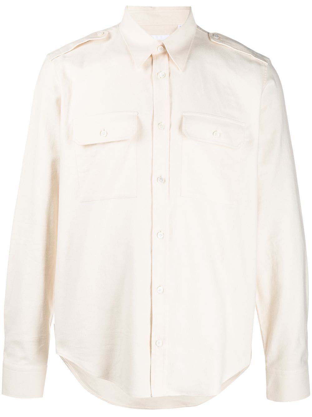 Long-Sleeved Strappy Shirt