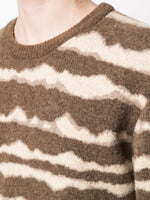 Abstract Stripe Jumper