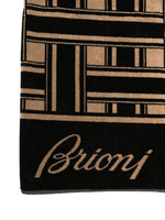 Logo-Print Beach Towel
