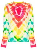 Burst Tie-Dye Crew Neck Jumper