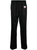 Appliqué-Patch Tailored Trousers
